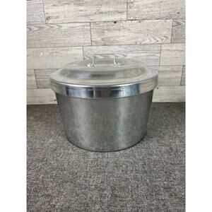 ROYAL BRAZILIAN PAN Stainless Steel Vintage Lidded Pudding Mold #20